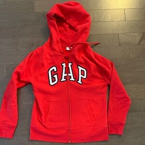 GAP Women’s Red Zip-Up Hoodie